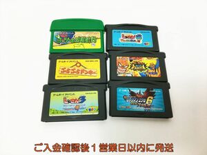 【1円】GBA ゲームボーイアドバンス しーさん ロックマンエグゼ ゲームソフト まとめ売りセット 未検品 ジャンク H03-387ym/F3