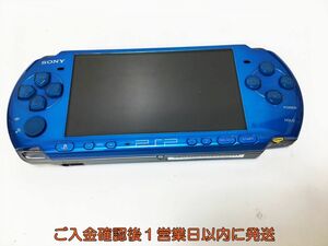 【1円】SONY playstation portable 本体 PSP-3000 ブルー ゲーム機本体 初期化/動作確認済み G07-201ym/F3