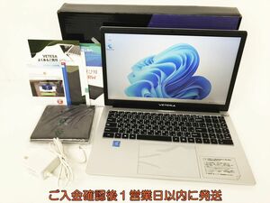 【1円】VETESA 15.6型ノートPC Win11Pro Celeron N3350 4GB 64GB+128GB 初期化済 未検品ジャンク DC09-819jy/G4