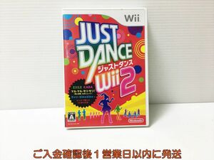 【1円】Wii JUST DANCE Wii 2 ゲームソフト 1A0021-576ka/G1