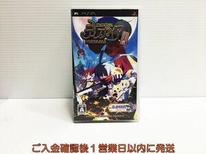 【1円】PSP 魔界戦記ディスガイアPORTABLE 通信対戦はじめました。 ゲームソフト ディスク傷あり 1A0020-835ka/G1