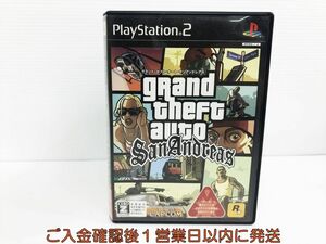 【1円】PS2 グランド・セフト・オート・サンアンドレアス ゲームソフト 1A0127-353kk/G1