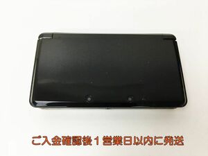 【1円】ニンテンドー3DS 本体 コスモブラック 任天堂 CTR-001 初期化済 未検品ジャンク J04-190rm/F3