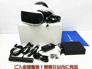 【1円】SONY PlayStation VR 本体 ヘッドセット PS4 PSVR CUH-ZVR1 未検品ジャンク カメラ同梱版 H06-246yk/G4