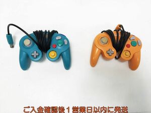 【1円】任天堂 ゲームキューブ GC 2個セット コントローラー ゲーム機周辺機器 まとめ売り 未検品ジャンク K05-363yk/F3