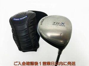 【1円】ゴルフ PRGR プロギア TR-X スピードチタン FORGED ドライバー 1W M-40 ヘッドカバー付き T02-148tm/F7