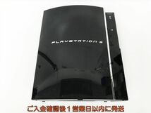 【1円】PS3 本体 初期型 ブラック 60GB SONY PlayStation3 CECHA00 初期化済 未検品ジャンク プレステ3 DC08-098jy/G4_画像1