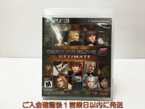 PS3 Dead or Alive 5 Ultimate (輸入版:北米) プレステ3 ゲームソフト 1A0404-271mk/G1