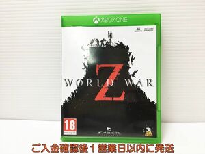 【1円】Xbox One World War Z (輸入版) ゲームソフト 1A0404-292mk/G1