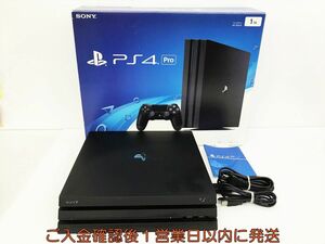 【1円】PS4Pro 本体/箱 セット 1TB ブラック　SONY PlayStation4 CUH-7000B 初期化/動作確認済 G07-225kk/G4