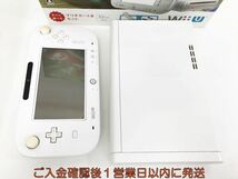 【1円】任天堂 WiiU 本体 セット 32GB ホワイト マリオカート8 初期化済 未検品ジャンク 見えるもののみ M07-654kk/G4_画像3