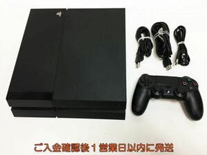 【1円】PS4 本体/コントローラー セット CUH-1100A ブラック 500GB ゲーム機本体 SONY 初期化/動作確認済み M05-768ym/G4