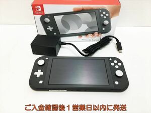 【1円】任天堂 Nintendo Switch Lite 本体/箱 セット グレー 2023年 ゲーム機本体 初期化/動作確認済み M04-282ym/F3