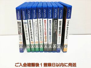 【1円】PSVITA フリーダムウォーズ マインクラフト デジモンストーリー ゲームソフト まとめ売りセット 未検品 ジャンク F08-951ym/F3