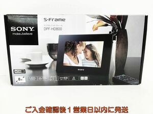 SONY ソニー DPF-HD800 デジタルフォトフレーム S-Frame 内蔵メモリー 2GB 新品 未使用品 G01-220ek/F3