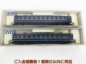 【1円】Nゲージ鉄道模型 KATO 5017 5016 2両セット 客車 オハフ13 スハフ12 未検品ジャンク G04-183ek/F3