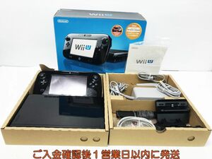 【1円】任天堂 WiiU 本体 セット プレミアムセット 32GB ブラック 未検品ジャンク Wii U H08-133yk/G4