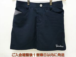 【1円】ゴルフ Paradiso パラディーゾ ツイルスカート サイズL ネイビー系 ゴルフウェア L01-319tm/F3