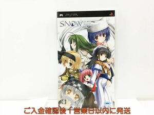 【1円】PSP SNOW（スノー）-Portable ゲームソフト 1A0303-971wh/G1