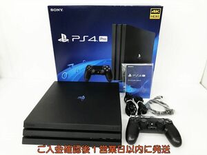 【1円】PS4 Pro 本体 セット 1TB ブラック SONY PlayStation4 CUH-7200 動作確認済 内箱なし FW8.03 DC08-124jy/G4