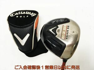 【1円】ゴルフ Callaway キャロウェイ BIG BERTHA FUSION FT-3 ドライバー 10.5°55-R 350 ゴルフクラブ T04-145tm/F7