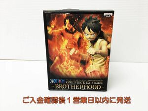 【1円】未開封 ONEPIECE ワンピース DXフィギュア -BROTHERHOOD- モンキー・D・ルフィ バンプレスト バンダイ J03-562rm/F3