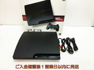 【1円】PS3 本体/箱 セット CECH-3000A ブラック 160GB ゲーム機本体 SONY 初期化/動作確認済み H04-111ym/G4