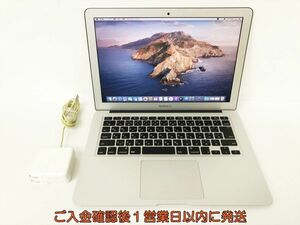 【1円】MacBook Air (13インチ, Early 2015)Catalina i5 4GB SSD128GB バッテリー正常 初期化済 未検品ジャンク DC09-857jy/G4