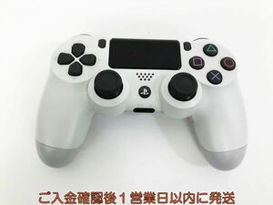 【1円】PS4 純正 ワイヤレスコントローラー DUALSHOCK4 ホワイト 動作確認済 SONY PlayStation4 J09-213kk/F3