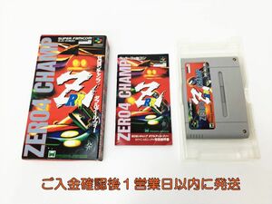 【1円】スーパーファミコン ZERO4 CHAMP ゼロヨンチャンプ ダブルアール・ヅィー ゲームソフト 起動確認済 箱/説明書あり J05-205rm/F3