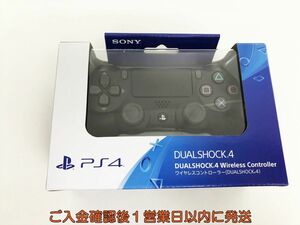 【1円】PS4 純正 ワイヤレスコントローラー DUALSHOCK4 ブラック 動作確認済 SONY PlayStation4 EC44-425hk/F3