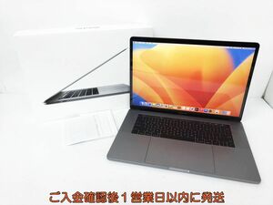 MacBook Pro (15-inch, 2017)Ventura i7@3.1Ghz 16GB SSD1TB 充放電152正常 動作確認済 本体/箱 DC08-169jy/G4