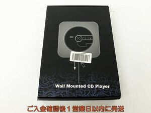 【1円】未使用品 WALL-MOUNTED CD Player 壁掛け式 CDプレーヤー KC-808 ホワイト DC08-167jy/G4