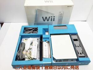 【1円】任天堂 ニンテンドー Wii 本体 セット ホワイト 白 リモコン2個 ヌンチャク 周辺機器 未検品ジャンク M07-670ek/G4