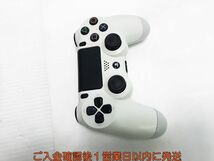 【1円】PS4 純正 ワイヤレスコントローラー DUALSHOCK4 ホワイト 未検品ジャンク SONY PlayStation4 L03-306yk/F3_画像4