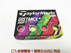 【1円】ゴルフ ゴルフボール TaylorMade テーラーメイド DISTANCE+SOFT 1ダース カラフル L01-332tm/F3