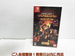 【1円】Switch Minecraft Dungeons Hero Edition(マインクラフトダンジョンズ ヒーローエディション) ソフト 状態良好 1A0115-1143yk/G1