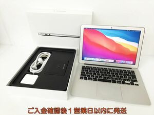 【1円】Macbook Air MMGG2J/A A1466 BigSur i5 8GB SSD256GB バッテリー正常 初期化済 未検品ジャンク DC05-745jy/G4