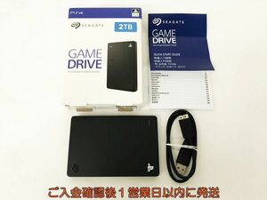 【1円】PS4 SEAGATE GAME DRIVE 2TB 外付けポータブルHDD 動作確認済 SONY PlayStation4 EC22-460jy/F3