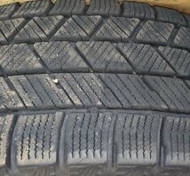 スタッドレス タイヤ 1本 165/70R14 81Q BRIDGESTONE BLIZZAK VRX3 2022年製 6.3 中古_画像5