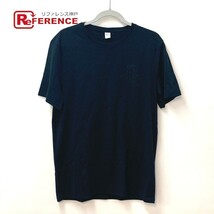 Berluti ベルルッティ R22JRS72 刺繍ロゴ トップス アパレル 半袖Ｔシャツ コットン ブラック メンズ【中古】未使用_画像1