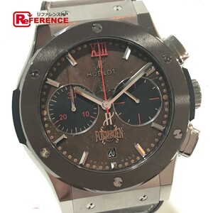 HUBLOT ウブロ 521.NC.0589.VR.OPX14 フォービデンX クラシック フュージョン 自動巻き 葉巻ボックス付き 腕時計 チタニウム