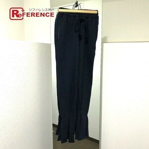 新品同様 IRENE アイレネ 19A88005 ボトムス ホックアンドアイ スウェットパンツ り ロングパンツ 34