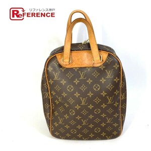 LOUIS VUITTON ルイヴィトン M41450 エクスキュルシオン シューズバッグ カバン モノグラム ハンドバッグ ブラウン レディース【中古】