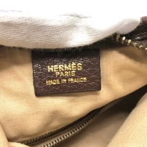 HERMES エルメス マサイPM トートバッグ ショルダーバッグ ブラウン レディース【中古】_画像8