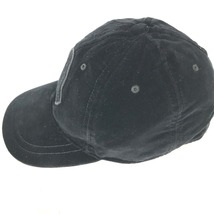 MONCLER モンクレール ロゴ ベロア 帽子 キャップ帽 ベースボール キャップ ブラック レディース【中古】_画像4
