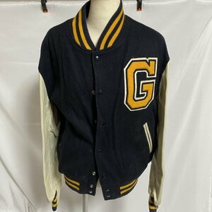 Golden Bear /ゴールデンベア メンズMサイズ 古着 スタジャン ビックロゴワッペン 冬服