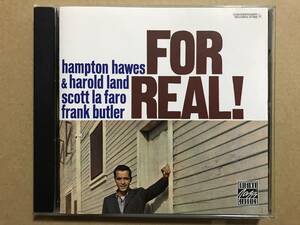 OJC盤 For Real ! Hampton Hawes フォー・リアル ハンプトン・ホーズ