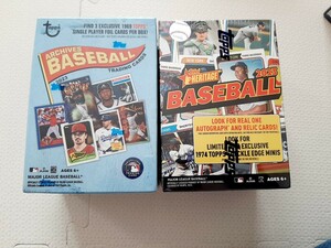 MLB2023 Topps ヘリテージ ブラスターボックス　2セット