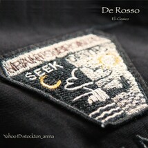 最高峰■De.Rosso*メンズ ボア付 豪華刺繍 フライトジャケット 黒 XXL/MA-1 ■ 新品 ジャケット アウター ジャンパー 中綿 ブルゾン 同梱_画像5